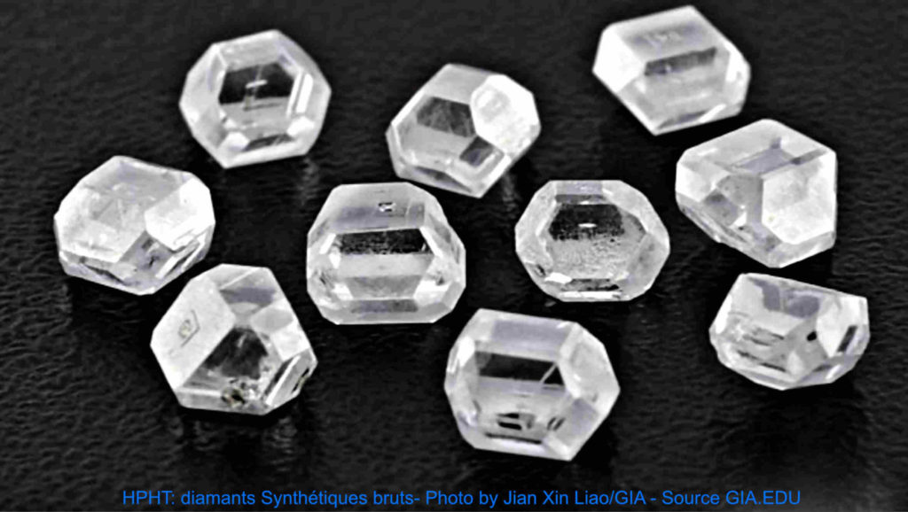diamant de synthèse bruts
